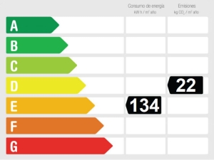 Energieffektivitetsklass Ljus takvåning med 2 sovrum och en privat takterrass med havsutsikt.